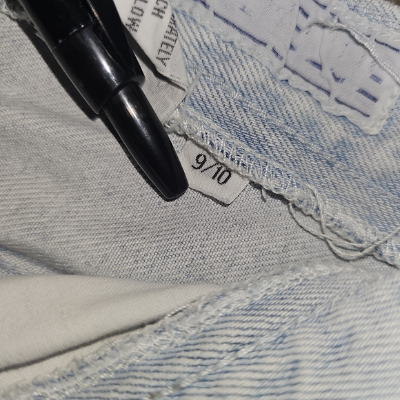 Vintage 80s Everblue patchwork Jeans Size 9/10 - Picture 9 of 16